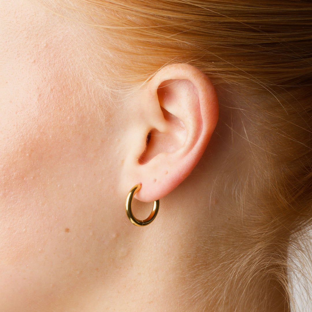 Hollie - Hoop Earrings 17mm Stainless Steel