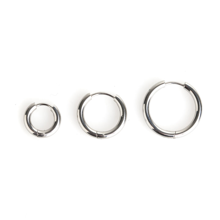 Hollie - Hoop Earrings 21mm Stainless Steel