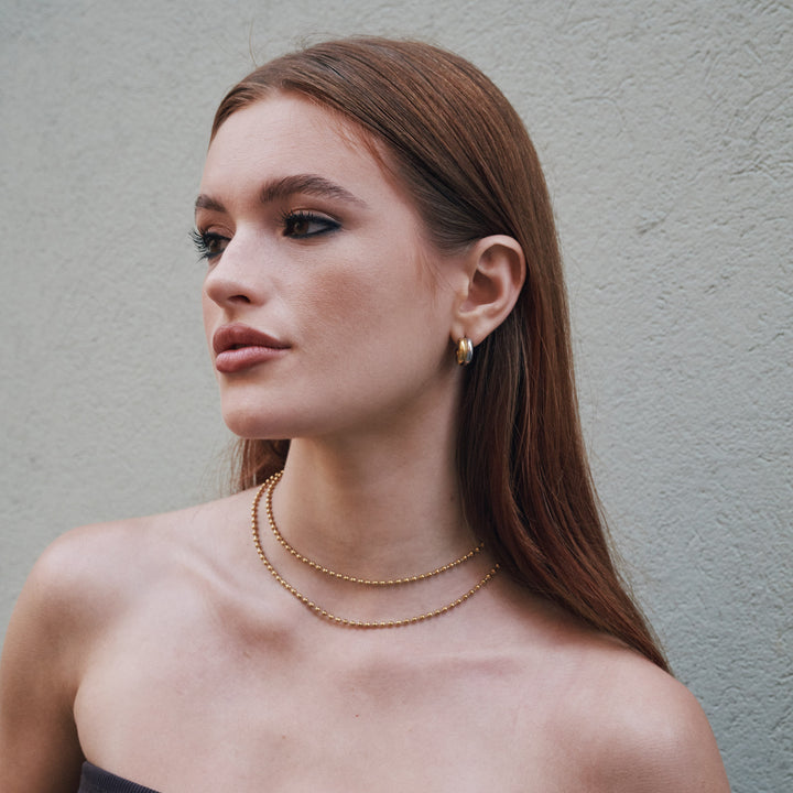 Sansa - Ball Chain Necklace Stainless Steel