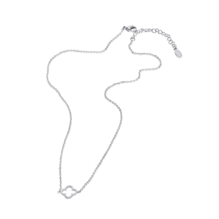 Tui - Clover Necklace Stainless Steel