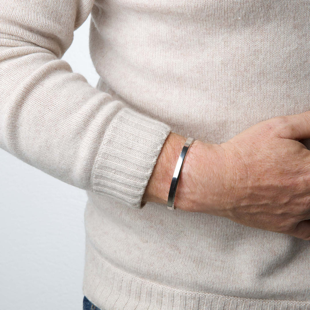 Frans - Bangle Bracelet Stainless Steel