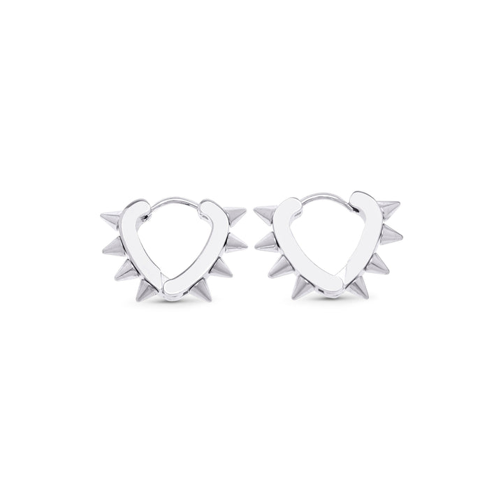 Nike - Spike Hoop Earrings Stainless Steel