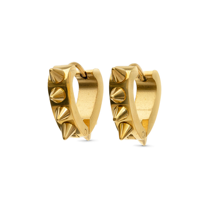 Nike - Spike Hoop Earrings Stainless Steel