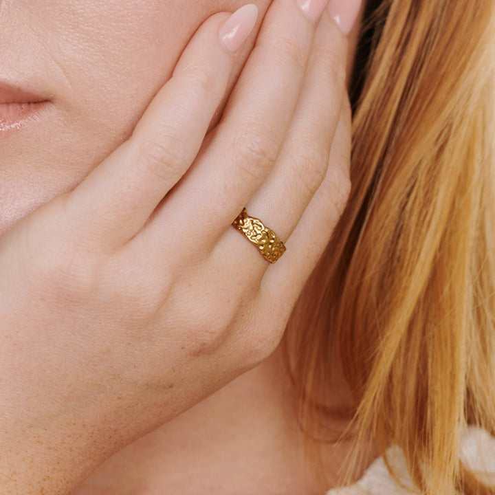 Tone - Hammered Ring Stainless Steel