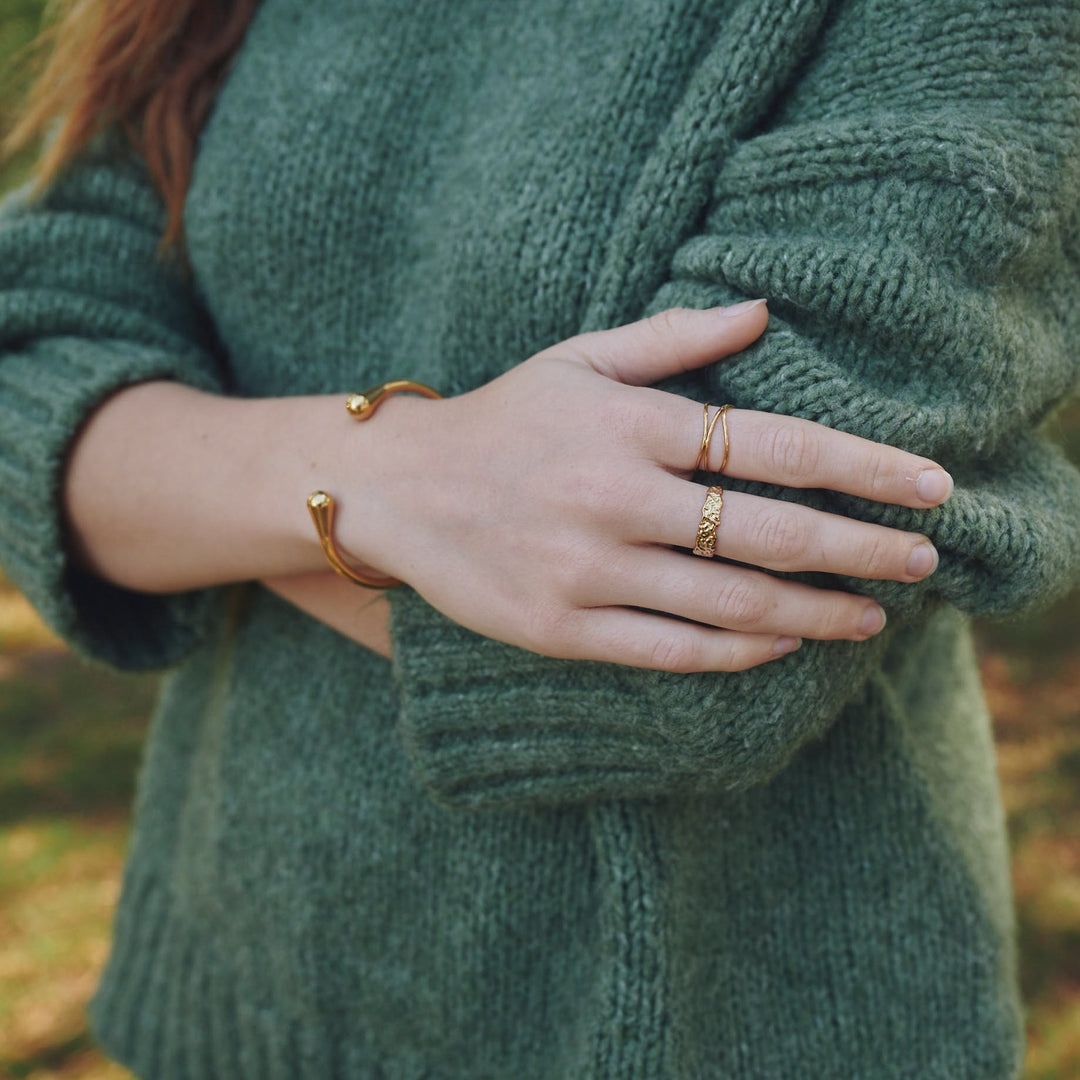 Tone - Hammered Ring Stainless Steel