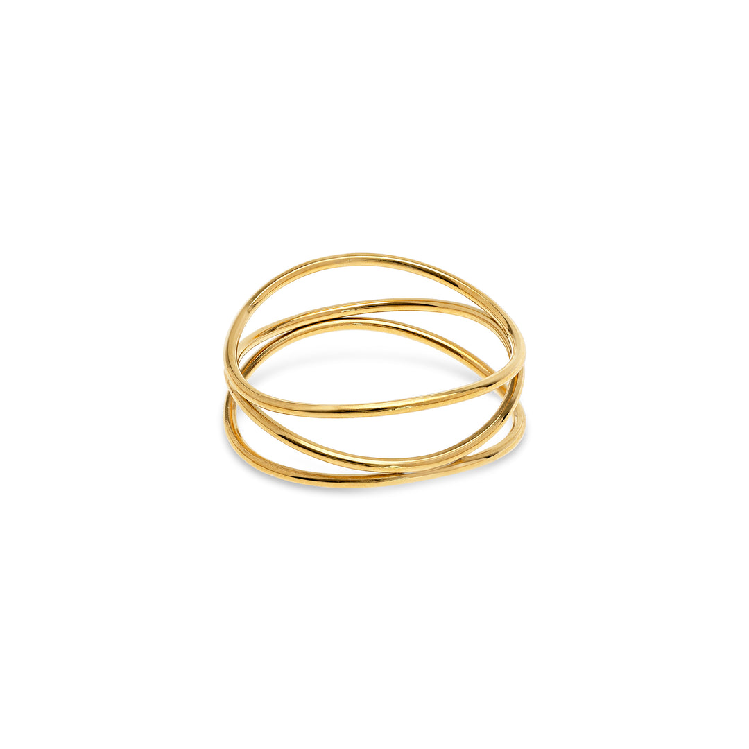 Maria - Interlocked Ring Stainless Steel