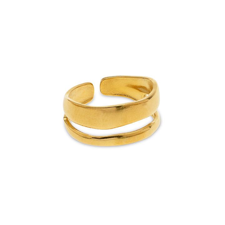 Willa - Sleek Duo Ring Stainless Steel