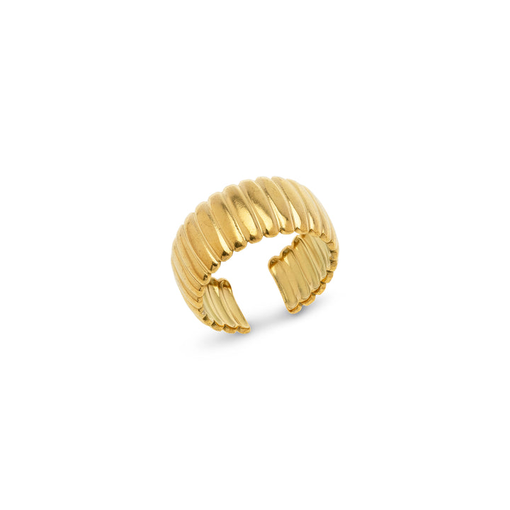 Nova - Ribbed Ring Stainless Steel
