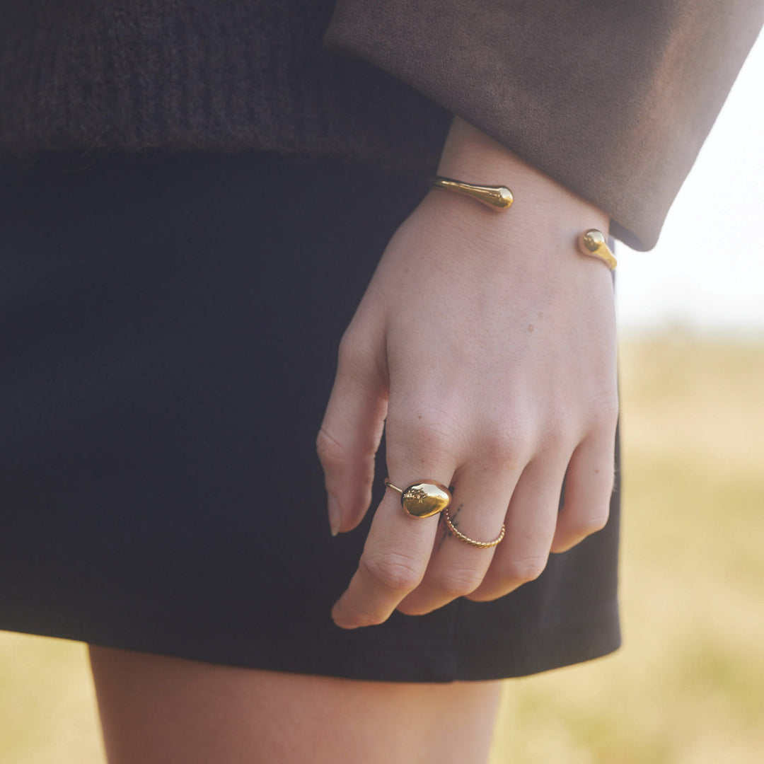 Farah - Statement Ring Stainless Steel