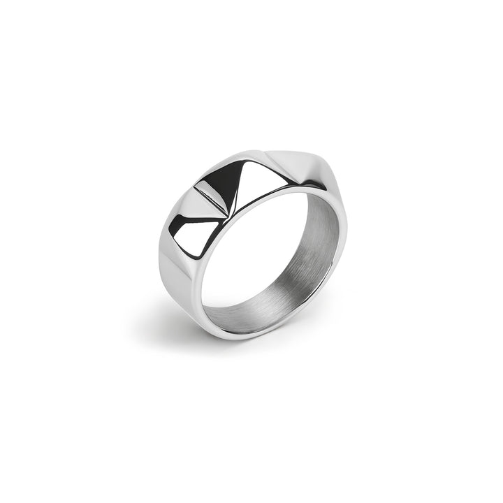 Ru - Spike Ring Stainless Steel