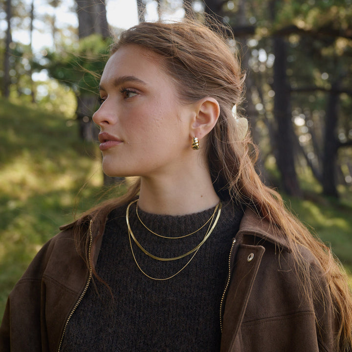 Matilde - Triple Chain Necklace Stainless Steel