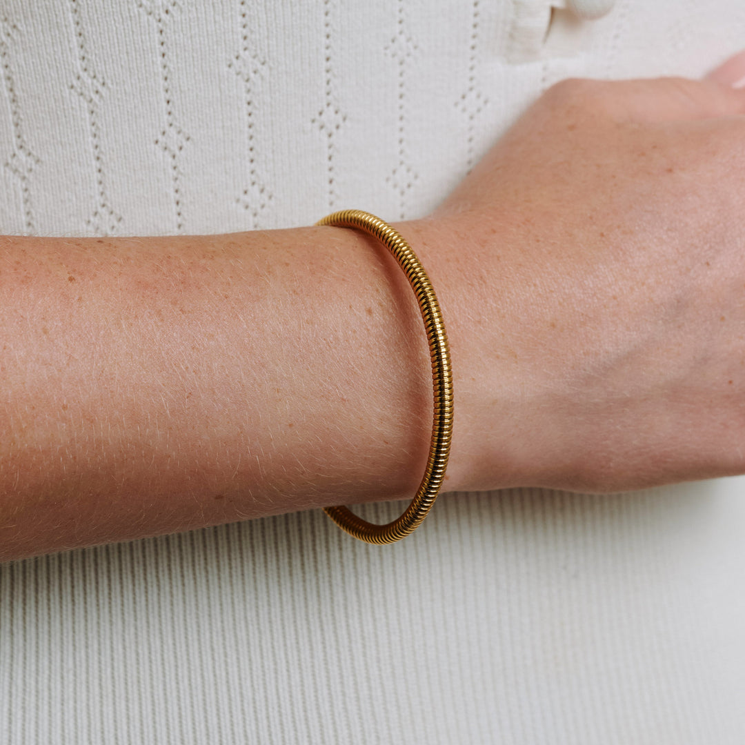 Miva - Rounded Chain Bracelet Stainless Steel