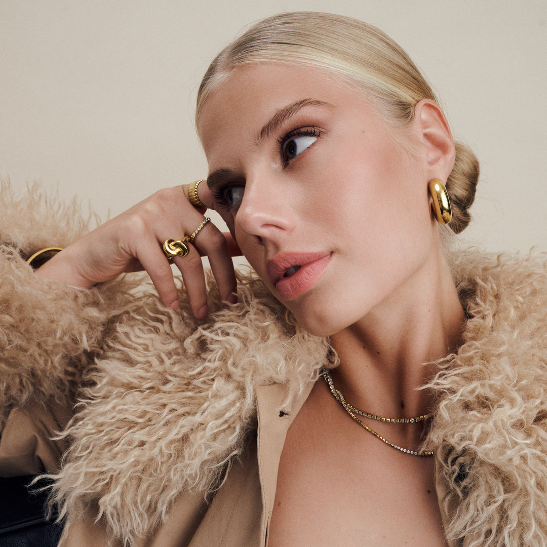 Pernilla - Crystal Ring Stainless Steel