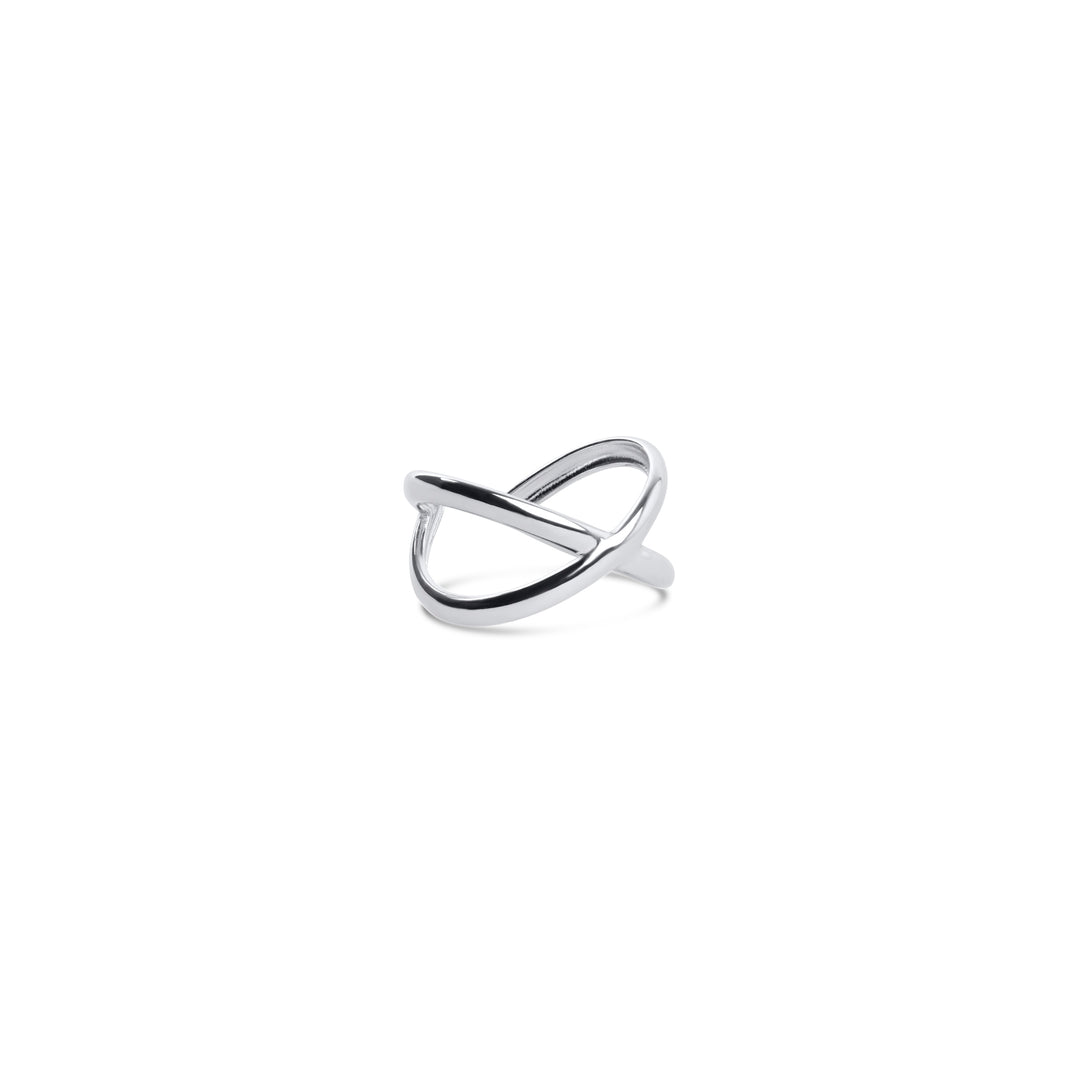 Mona - Abstract Ring Stainless Steel
