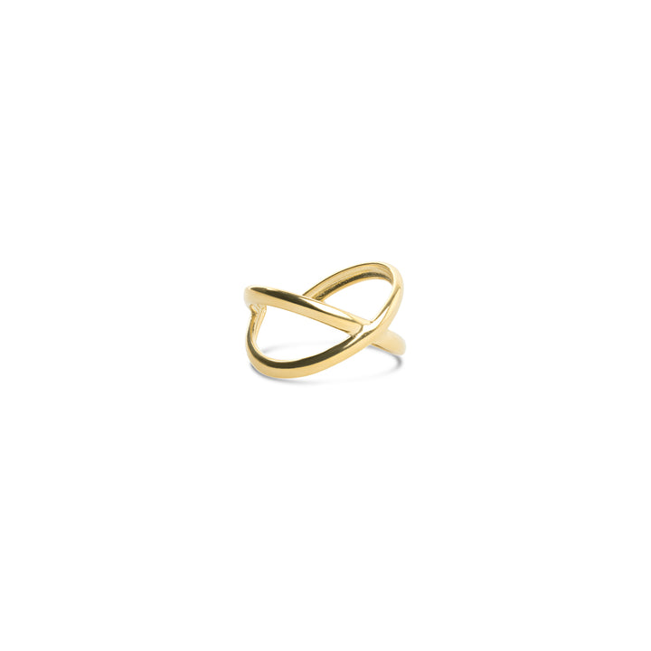 Mona - Abstract Ring Stainless Steel