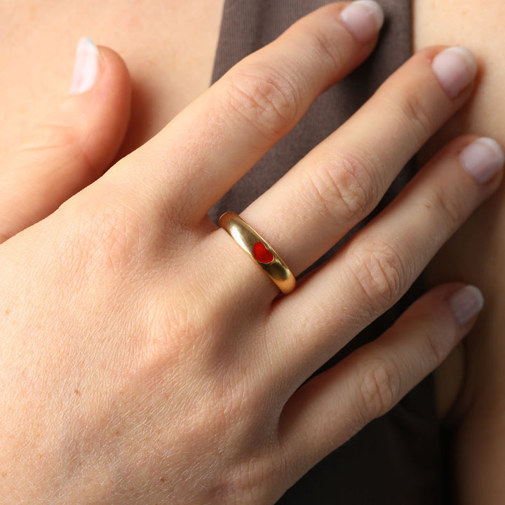 Odette - Heart Ring Stainless Steel