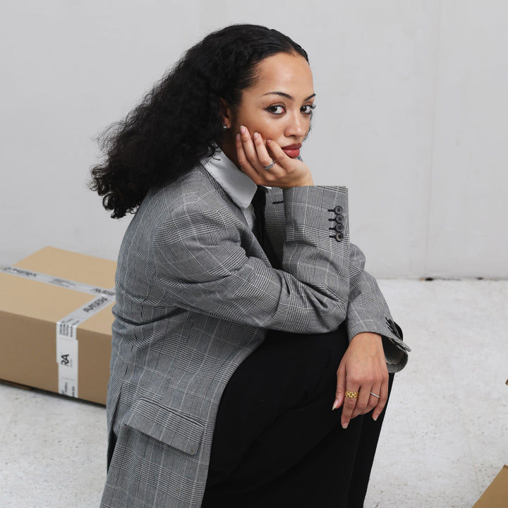 Maggie - Structure Ring Stainless Steel