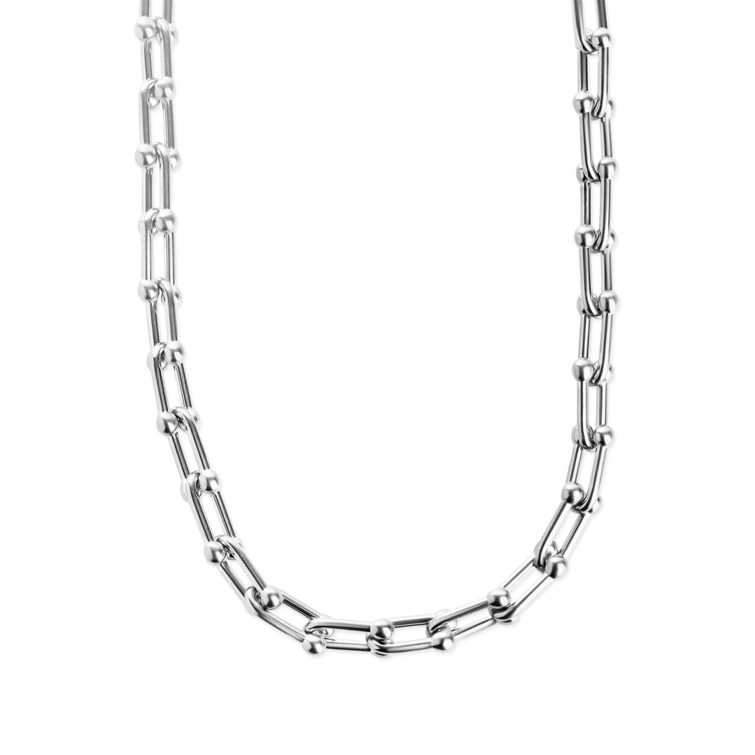 Betty - Paperclip Link Necklace Stainless Steel