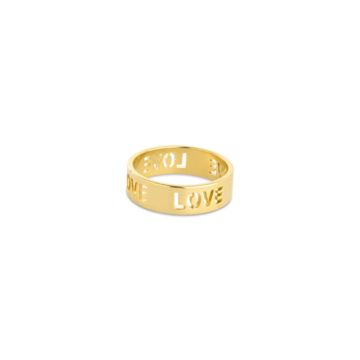 Jive - Love Letter Ring Stainless Steel
