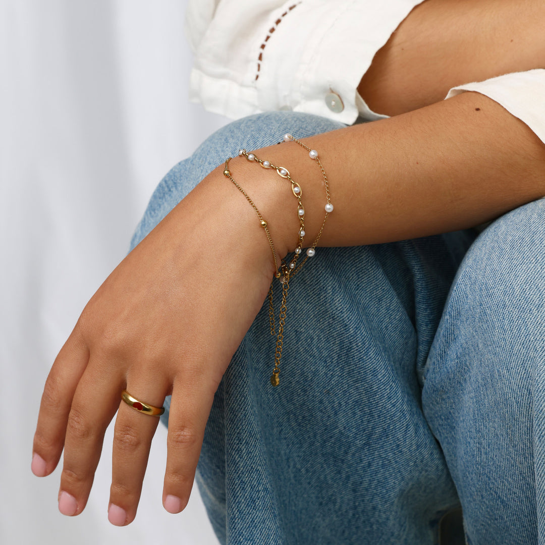 Lo - Layered Chain Bracelet Stainless Steel