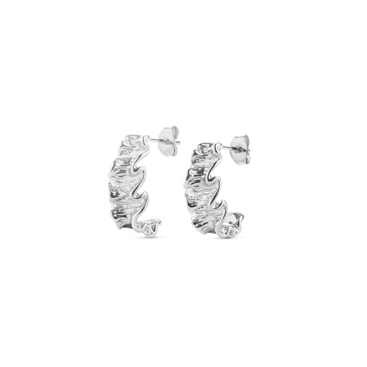 Greta - Organic Stud Earrings Stainless Steel