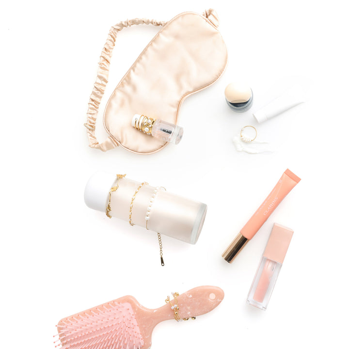 Kerstin - Hammered Pearl Ring Stainless Steel