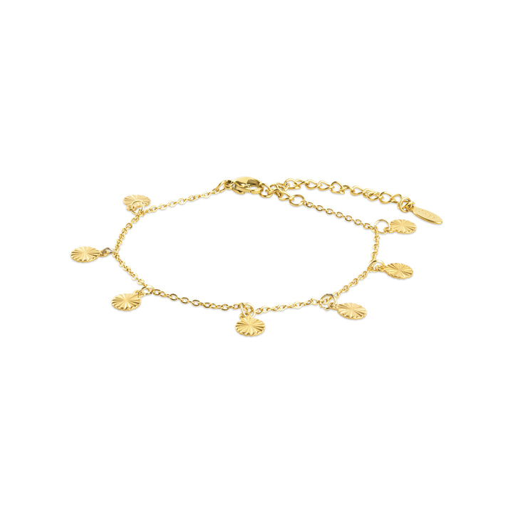 Liv - Coin Charm Bracelet Stainless Steel