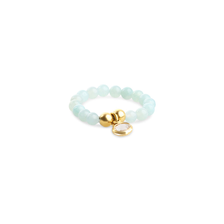 Hope - Stone Ring Stainless Steel