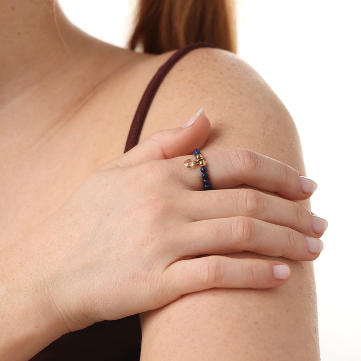 Hope - Stone Ring Stainless Steel