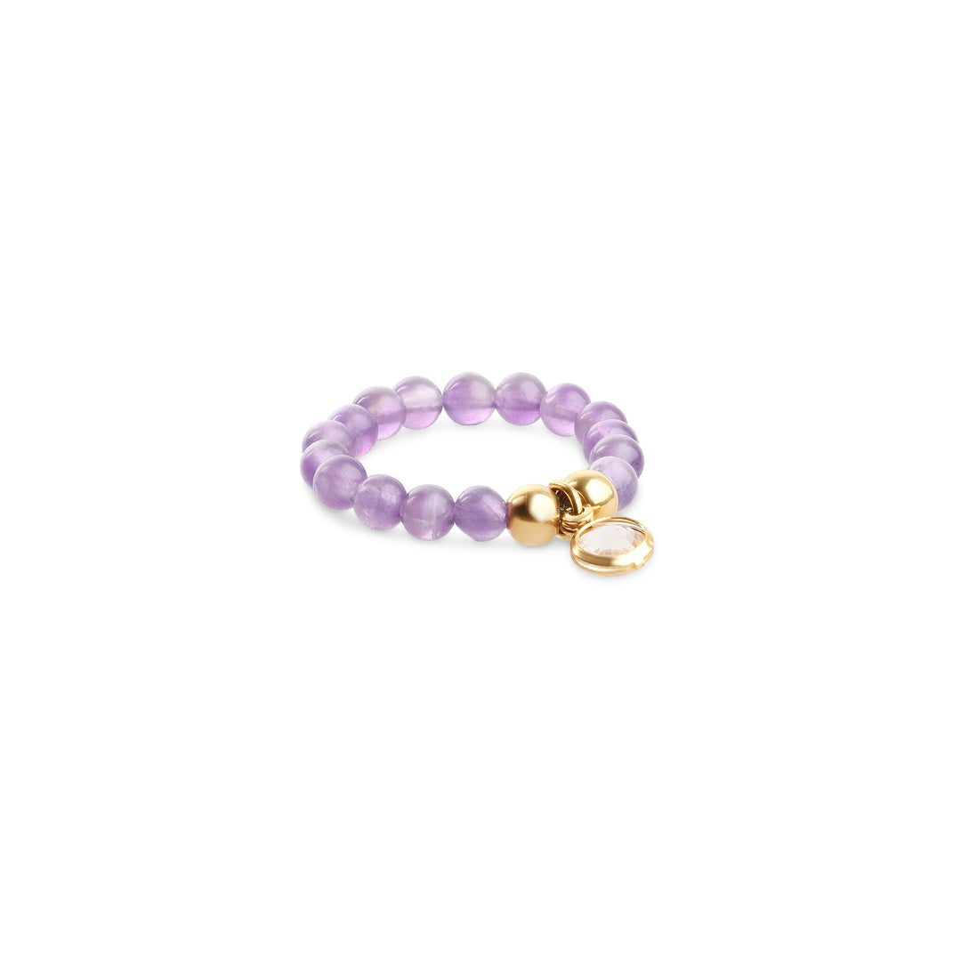 Hope - Stone Ring Stainless Steel