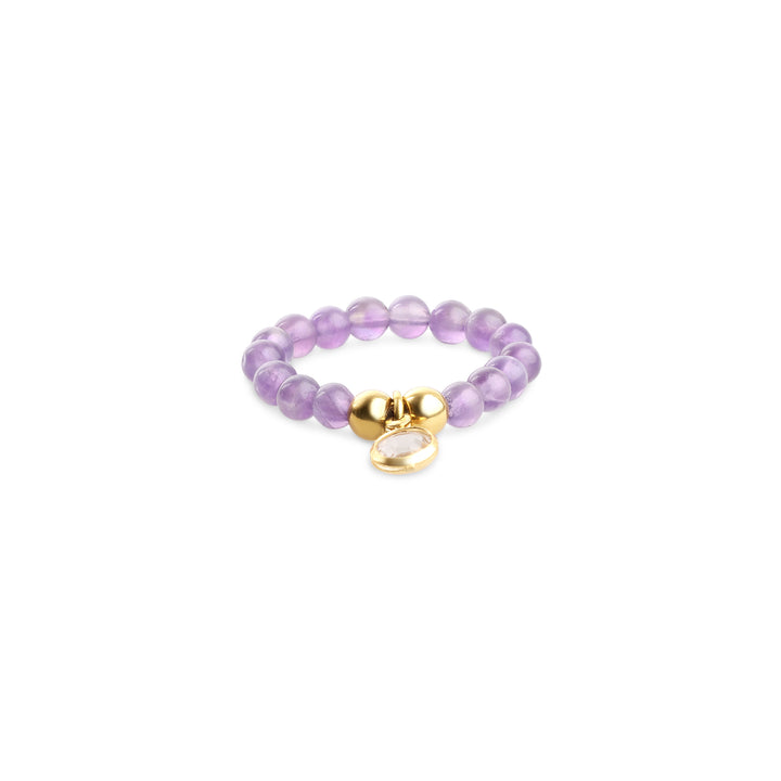 Hope - Stone Ring Stainless Steel