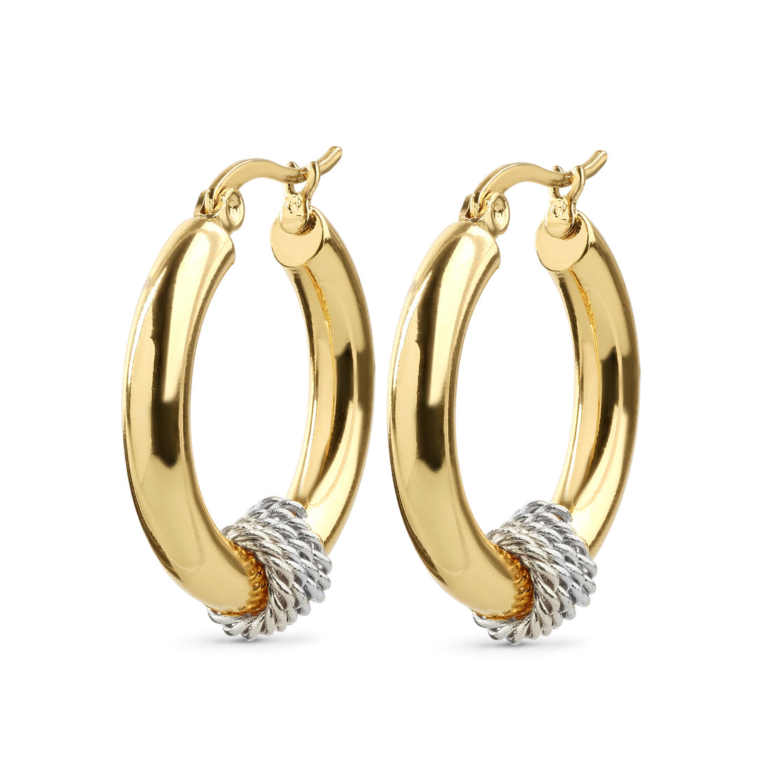 Jessie - Hoop Earrings Stainless Steel