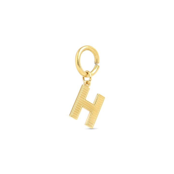 Sanya - Initital Charm Gold Stainless Steel