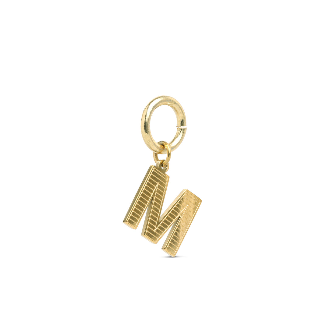 Sanya - Initital Charm Gold Stainless Steel