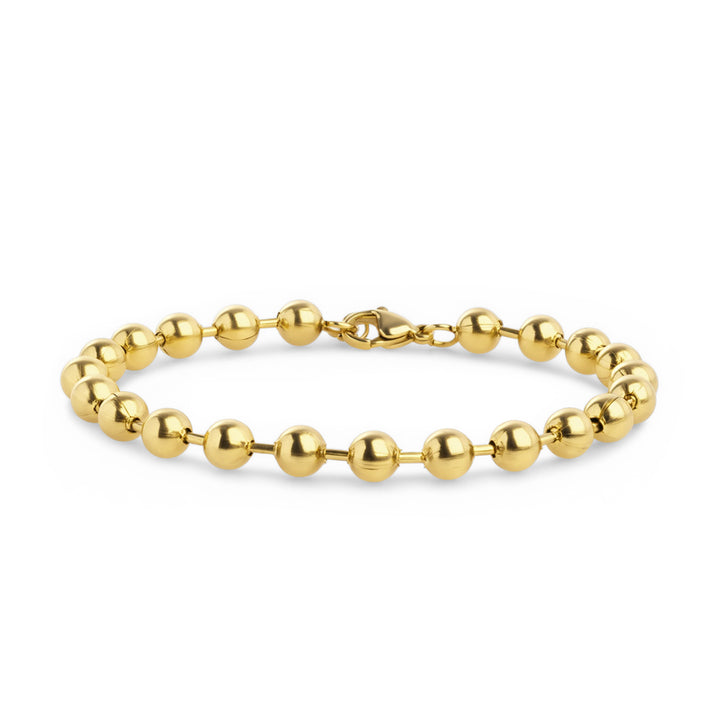 Billie - Metal Bead Bracelet Stainless Steel