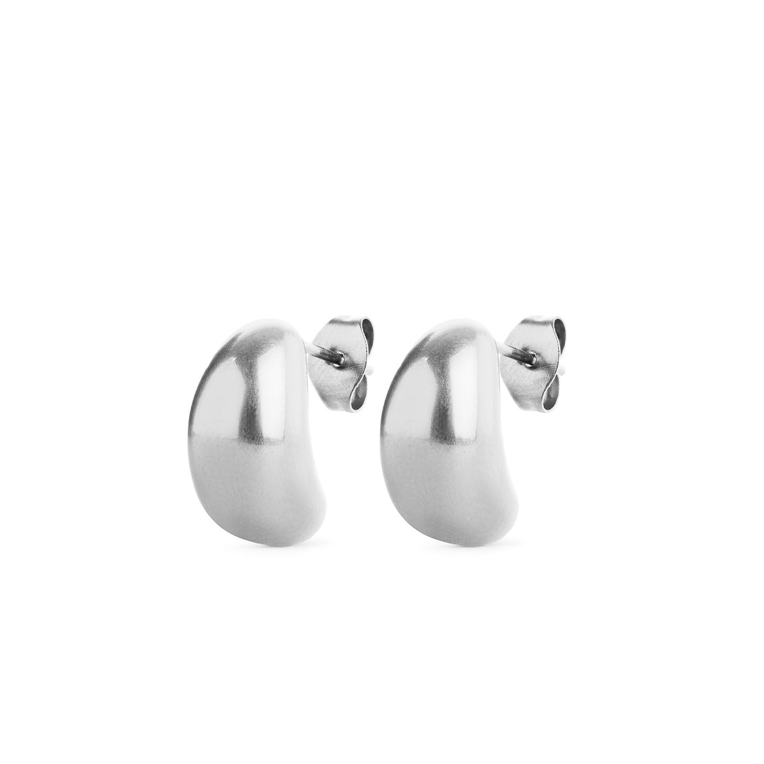 Louise – drop earrings in stainless steel, silver | Timi of Sweden