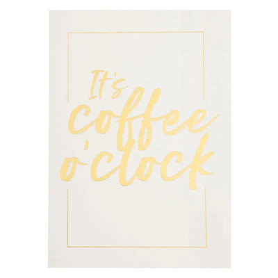 It's Coffee O'clock Postcard