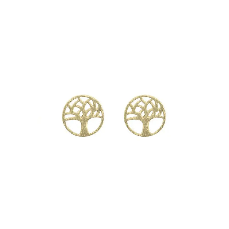 Joshua Tree Earrings Gold