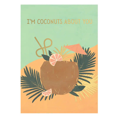 Postcard I’m Coconuts About You
