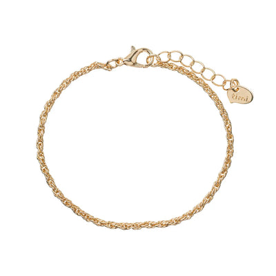 Twisted chain bracelet