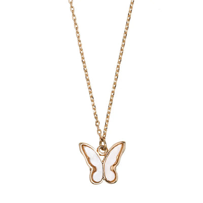 Butterfly Necklace Gold