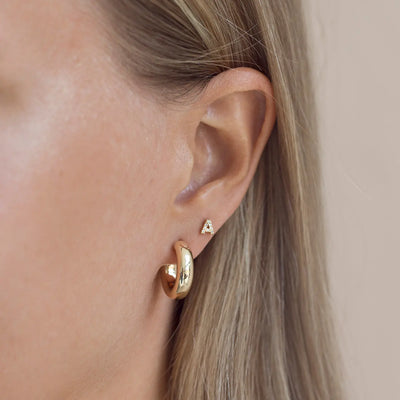 classic hoop earrings