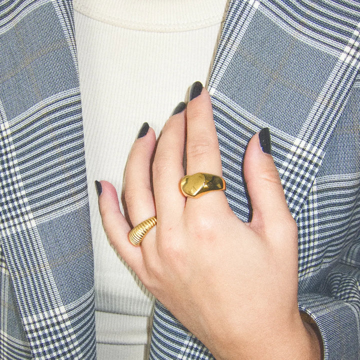 ribbed ring Timi of Sweden
