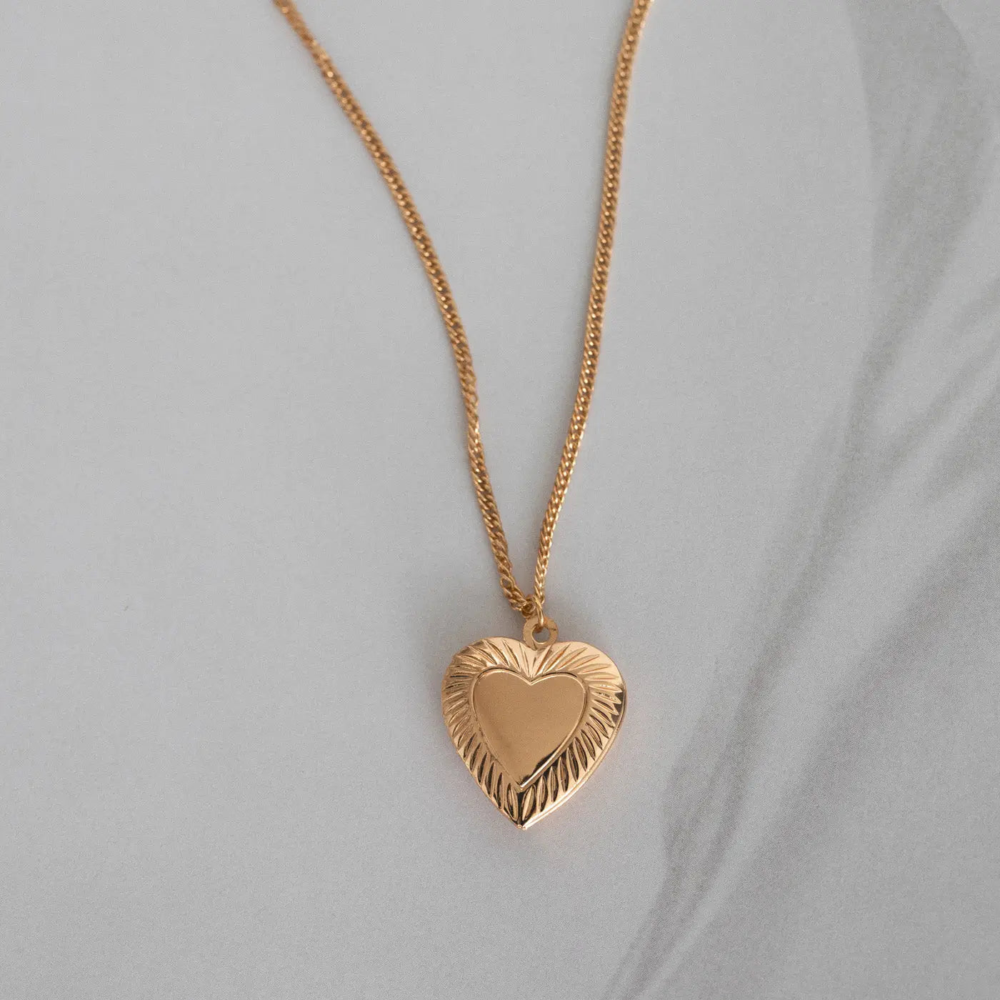 Heart Locket Gold Necklace | Stylish