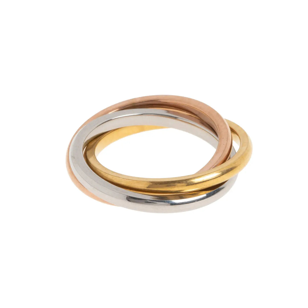 Jules - Triple Color Ring Stainless Steel